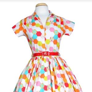 Bernie Dexter Honeycomb XL dress